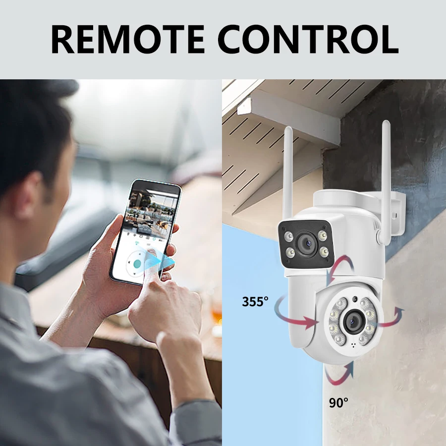 מצלמת אבטחה חכמה 4MP