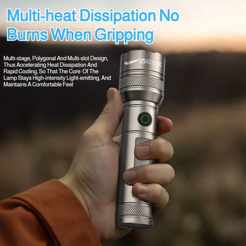 פנס טקטי 1 קילומטר