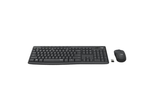 סט מקלדת ועכבר אלחוטי Logitech MK295 Silent