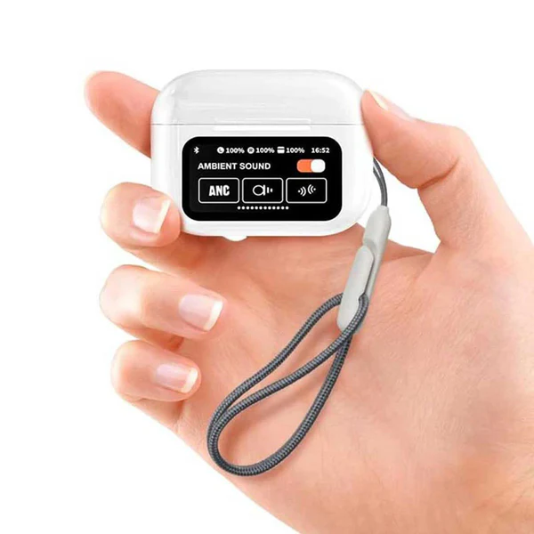 אוזניות בלוטוס TWS עם מסך